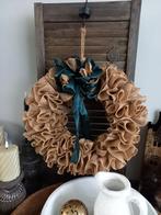 Jute krans, Huis en Inrichting, Woonaccessoires | Kransen, Ophalen, Nieuw