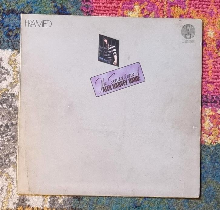 Alex Harvey Band - Framed LP, Cd's en Dvd's, Vinyl | Rock, Gebruikt, Progressive, 12 inch, Ophalen of Verzenden