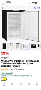 Vriezer tafelmodel, Witgoed en Apparatuur, Ophalen, Zo goed als nieuw, Minder dan 60 cm, Minder dan 85 cm