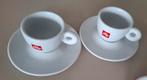 Illy kopjes espresso kopjes en 2 rode espresso kopjes, Ophalen of Verzenden, Zo goed als nieuw, Overige stijlen, Kop(pen) en/of Schotel(s)