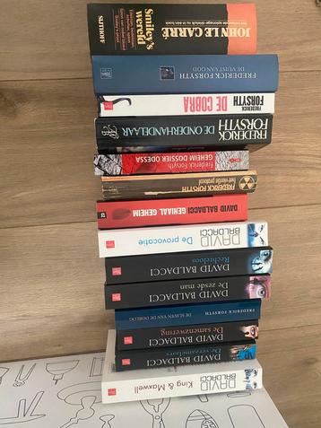 Boeken Baldacci en Forsyth beschikbaar voor biedingen