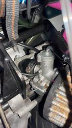 21mm Polini carburateur + spruitstuk 360 graden polini, Ophalen of Verzenden, Zo goed als nieuw, Carburateur, Polini