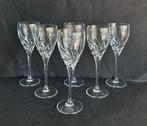 Wedgwood England 6 kristallen wijnglazen.Type Toscane., Ophalen of Verzenden, Nieuw, Overige typen