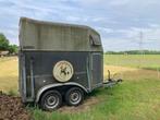Bockman paardentrailer, Dieren en Toebehoren, Paarden en Pony's | Trailers en Aanhangwagens, Ophalen, Gebruikt, Hout, 1½-paards trailer