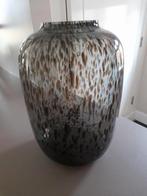 Mooie dierenprint vaas., Huis en Inrichting, Woonaccessoires | Vazen, Ophalen, Overige kleuren, Minder dan 50 cm, Glas