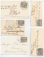postzegels Nederland BRUIDS Enveloppen  1941 mooie stempels, Verzenden, T/m 1940, Gestempeld