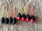 adv 391 / NIEUW serie 8 dobbers TUBERTINI, Watersport en Boten, Hengelsport | Witvissen, Ophalen of Verzenden, Nieuw, Dobber of Lood