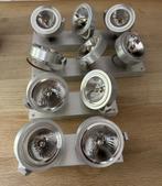 Spots halogeen SLV Kalu incl. lichtbron. Én 8 Osram lampen, Ophalen, Halogeen, Metaal of Aluminium, Industrieel design