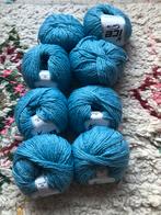 Blauwe wol van Ice, Hobby en Vrije tijd, Breien en Haken, Ophalen of Verzenden, Zo goed als nieuw, Breien of Haken, Wol of Garen