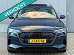Audi E-tron 50 quattro Business Plus 71 kWh SOH 92% PANO NAP, Automaat, Beige, 71 kWh, Blauw