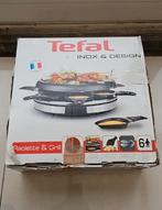 Tefal Gourmetapparaat Deco 6 Inox&Design RE1278, Ophalen of Verzenden, Nieuw, 8 personen of meer