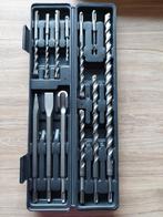 Boor en beitelset. 12 stuks met koffer., Doe-het-zelf en Verbouw, Gereedschap | Machine-onderdelen en Toebehoren, Ophalen, Nieuw