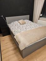 Bed Ikea met lade., Huis en Inrichting, Slaapkamer | Bedden, Ophalen, Tweepersoons, Zo goed als nieuw, 200 cm