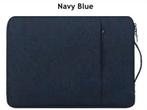 Sleeve laptop tas 15 inch - donker blauw, Computers en Software, Laptophoezen, Ophalen, 15 inch, Nieuw