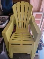 Loungestoel Progarden, 4 stuks, kleur lime, appelgroen., Tuin en Terras, Ophalen, Zo goed als nieuw, Kunststof