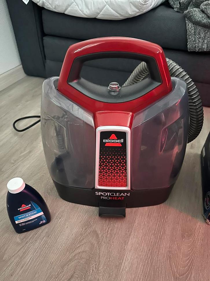 Bissell SpotClean ProHeat, Witgoed en Apparatuur, Stofzuigers, Zo goed als nieuw, Ophalen of Verzenden