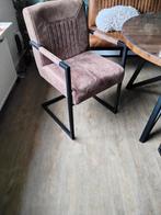 3 eetkamerstoelen, Ophalen, Twee, Zo goed als nieuw, Stof