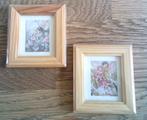 2x FLOWERFAIRIES 1995 MINI lijstjes 7x7cm estate CBM, Ophalen of Verzenden, Nieuw, Decoratie