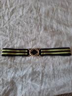 Elastische riem, Kleding | Dames, Riemen en Ceinturen, Ophalen of Verzenden, Zo goed als nieuw, Zwart, 80 tot 90 cm