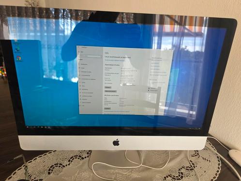 iMac 27 inch ( core i5-2500S) windows 10 pro, Computers en Software, Apple Desktops, Zo goed als nieuw, iMac, SSD, 2 tot 3 Ghz
