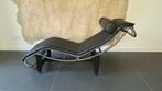LC4 Chaise Longue - Le Corbusier Replica - Zwart Leer, Ophalen