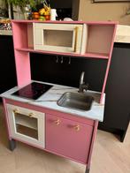 Roze speelgoedkeuken met marmerblad, Ophalen, Zo goed als nieuw, Hout, Speelkeuken