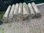 Gratis Palissade stenen border rand 40cm, Tuin en Terras, Ophalen, Gebruikt, 25 tot 50 cm, Beton