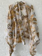 Prachtige SjAAL omslagdoek Stola jaquard / zilverdraad, Kleding | Dames, Mutsen, Sjaals en Handschoenen, Ophalen of Verzenden