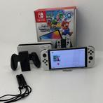 Nintendo Switch OLED Wit | Nieuwstaat | Met Mario Spel | In, Switch OLED, Met games, Ophalen of Verzenden, Zo goed als nieuw