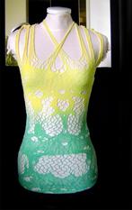 kant net jurk psy goa fee fairycore pixy sexy rave goth punk, Kleding | Dames, Jurken, Maat 38/40 (M), Overige kleuren, Verzenden