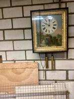 Te koop oude schilderij klok, Antiek en Kunst, Ophalen of Verzenden