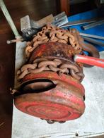 Hand takkel, Ophalen, Gebruikt