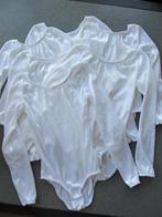 Balletpakjes wit velours, 6 stuks, Ophalen of Verzenden, Zo goed als nieuw, Bovenkleding