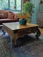 Originele Opium Salontafel, Huis en Inrichting, Tafels | Salontafels, Ophalen, Gebruikt, Vierkant, Oosters