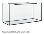 Volglas Aquarium 80x35x45 cm, Dieren en Toebehoren, Vissen | Aquaria en Toebehoren, Ophalen, Nieuw, Leeg aquarium, Nvt