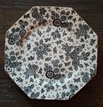 Bordje Beatrix zwart van Société Ceramique, Huis en Inrichting, Keuken | Servies, Gebruikt, Keramiek, Ophalen of Verzenden, Bord(en)