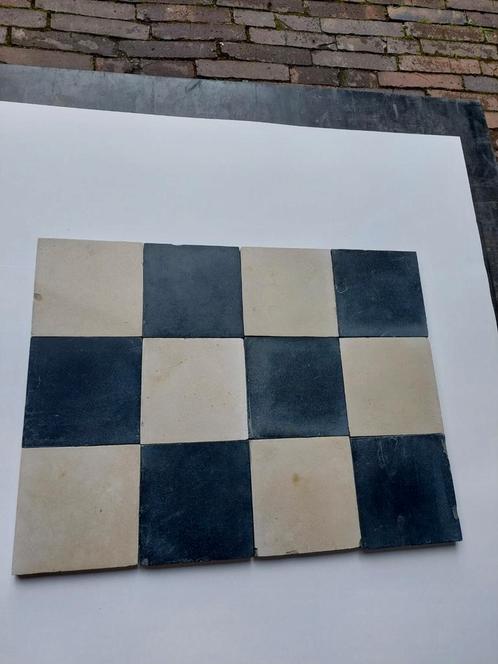 Te Koop : partij oude cementtegels ruim 6,5 m2, Doe-het-zelf en Verbouw, Tegels, Gebruikt, Vloertegels, Overige materialen, Minder dan 20 cm