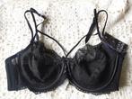 Hunkemoller BH zwart kant mooi en nieuw! 95D bandjes details, ., Zwart, Ophalen of Verzenden, BH