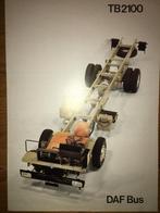 7x DAF Bus MB SB TB brochure/folders Den Oudsten Hainje Bova, Ophalen of Verzenden, Zo goed als nieuw, Overige merken