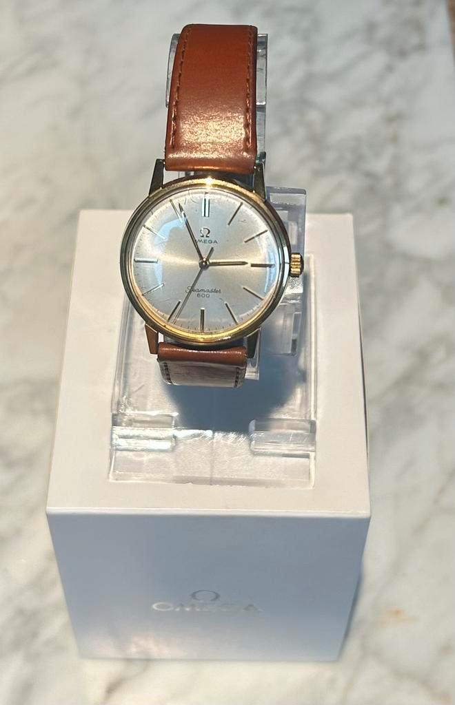 Omega Seamaster ‘600’ 135.011 gold capped 1964 izgst, Sieraden, Tassen en Uiterlijk, Horloges | Heren, Zo goed als nieuw, Polshorloge