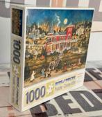 1000 Stukjes puzzel Halloween Mayhem Bonny White puzzle art, Ophalen of Verzenden, 500 t/m 1500 stukjes, Nieuw, Legpuzzel