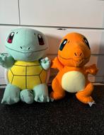 Charmander & Squirtle, Kinderen en Baby's, Speelgoed | Knuffels en Pluche, Ophalen, Zo goed als nieuw, Overige typen