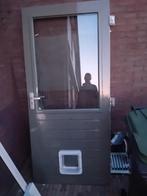 Buiten deur 200.5x92.3, Ophalen, 80 tot 100 cm, 200 tot 215 cm, Glas
