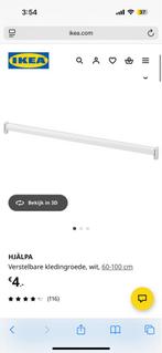 Gratis IKEA Kledingroede, Huis en Inrichting, Kasten | Kledingkasten, Gebruikt, Minder dan 25 cm, Minder dan 100 cm, Metaal