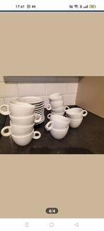 Koffieservies, Huis en Inrichting, Ophalen of Verzenden, Zo goed als nieuw, Effen, Kop(pen) en/of Schotel(s)