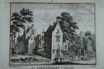 80 / Harmelen de Kommandeury Kopergravure 18e Eeuw beschikbaar voor biedingen