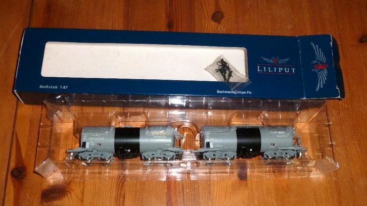 Liliput twee 4-assige SBB ketelwagens, Hobby en Vrije tijd, Modeltreinen | H0, Zo goed als nieuw, Wagon, Gelijkstroom, Liliput