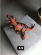 Dino saurus Trex bruin br 40 cm H 35 cm., Ophalen of Verzenden, Zo goed als nieuw