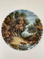 J.C. van Hunnik - Groot wandbord Ø 31 cm !, Ophalen of Verzenden