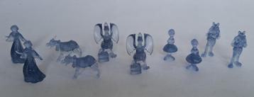 10 pcs Efteling - verzamelpoppetjes winteruitvoering  beschikbaar voor biedingen
